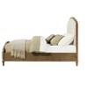 TiramisuBest Brown Upholstered Solid Wood Bed, 80"x88"x57", 202 lbs - 3 of 4