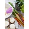 Talisman Designs Laser Etched Beechwood Large Silicone Spatula, Succulent Collection, Set of 1, Purple - 2 of 4