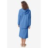 Roaman's Women's Plus Size Embroidered French Terry Hoodie - 3 of 4