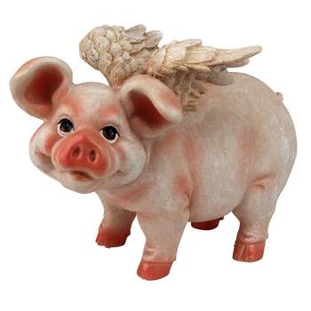 Design Toscano Hog Heaven Flying Pigs Statue Collection