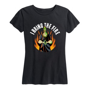 Women's - Disney Villains - Hades I Bring The Fire Short Sleeve Graphic T-Shirt - 1 of 4
