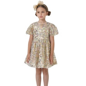 gold dress 4t Gymboree Girl's Gold Dress Size 4T – The Kids Shoppe Windsor main image 1