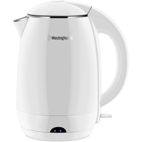 Electric Kettle - Auto-off Rapid Boil Water Heater With Stainless-steel  Interior And Double Wall Construction By Classic Cuisine (blue) : Target