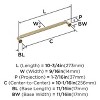 Amerock Cowrie Pull for Cabinets, Drawers, and Furniture - 3 of 4