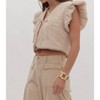 Women's Embroidered Vest Top - entro - 2 of 4