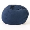 Grungis Bean Bag Chair,Beanbag Chair with Removable Microsuede Cover,Adults Lounge Sofa,Comfy Couch for Living Room Bedroom - 2 of 4