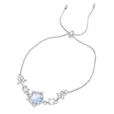 Women's Silver - Toned Alloy Star - Themed Metal Bracelet