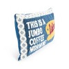 Gilmore Girls 'This is a Jumbo Coffee Morning' Throw Pillow Blue - 3 of 4