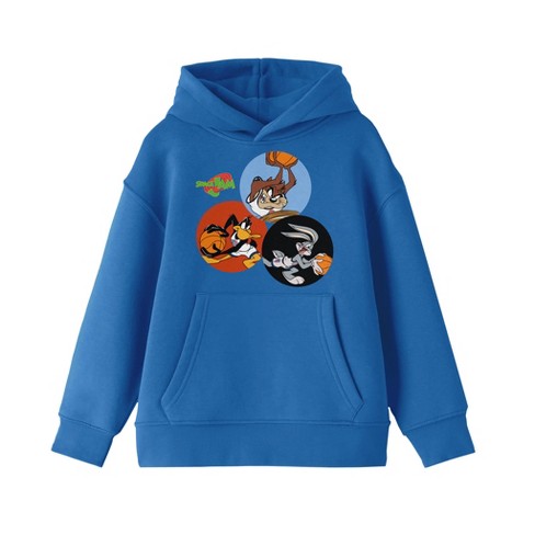 Space Jam Squad Youth Royal Blue Hoodie xs Target