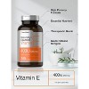 Horbaach Natural Vitamin E 400 IU | 300 Softgels - 3 of 4