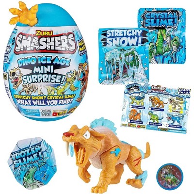 Smashers Dino Ice Age Mini Surprise Egg - Saber Tooth Tiger