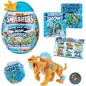 Smashers Dino Ice Age Mini Surprise Egg - Saber Tooth Tiger - 1 of 1