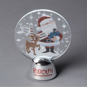 Department 56 Department 56 Rudolph and Santa Christmas Holidazzler #6000498 - 1 of 1