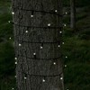 Solar Powered String Lights 2 Pack - 39FT Long, 100 White LED Fairy Lights, Steady or Twinkle Mode - Outdoor or Wedding Decorations by Pure Garden - image 2 of 4