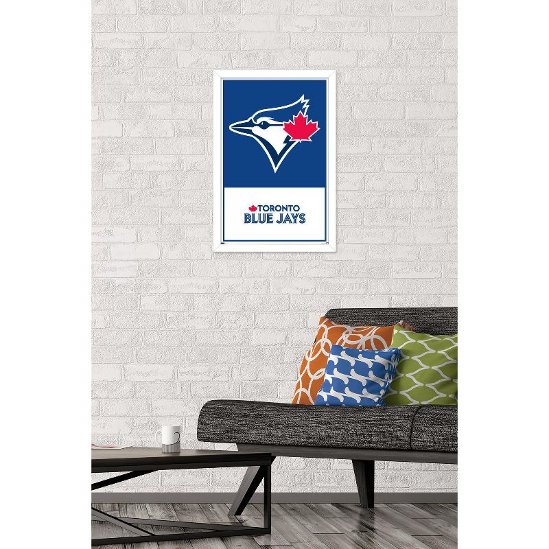 Trends International MLB Toronto Blue Jays - Logo 22 Framed Wall Poster Prints, 2 of 7