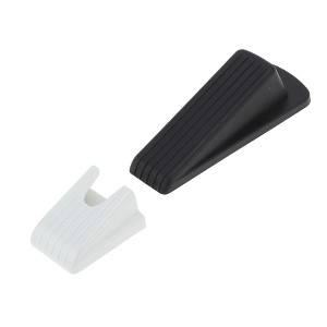 Unique Bargains Door Stop Door Stop with Storage Box TPR 4.88"x1.38"x1.38" 1 Pc - 1 of 4