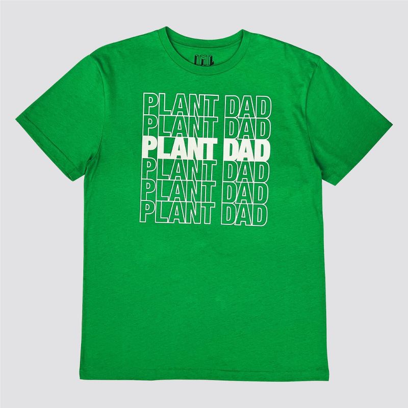 Men's IML Plant Dad Short Sleeve Graphic T-Shirt - Green, 3 of 9