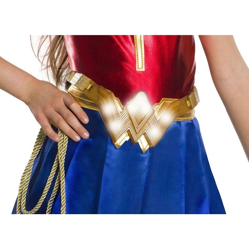 Rubie's Justice League Light-Up Wonder Woman Child Costume Belt, 1 of 4