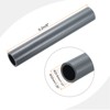 Unique Bargains Water Plumb DIY Crafts High Impact Rigid Round Pipes 8" Length - 2 of 4