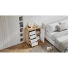 Bella Depot 31.5"L Large Storage Cabinet with Adjustable Shelf 4 Removable Drawers - 3 of 4