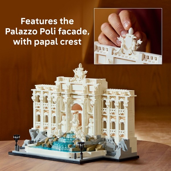 LEGO Architecture Fuente de Trevi Set de Construcción para Adultos 21062 5