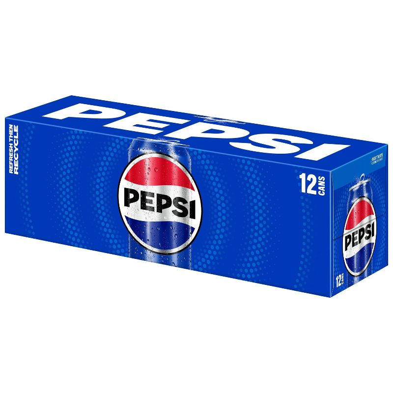 Pepsi Cola Soda - 12pk/12 fl oz Cans, 5 of 6