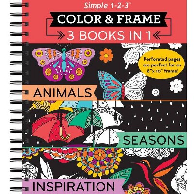 Bazic Adult Coloring Book Set Single Sided 3 Books - Northland