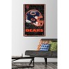 Trends International NFL Chicago Bears - Neon Helmet 23 Unframed Wall Poster Prints - 2 of 4