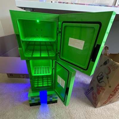 Made my fridge into a giant creeper for my sons 10th Birthday