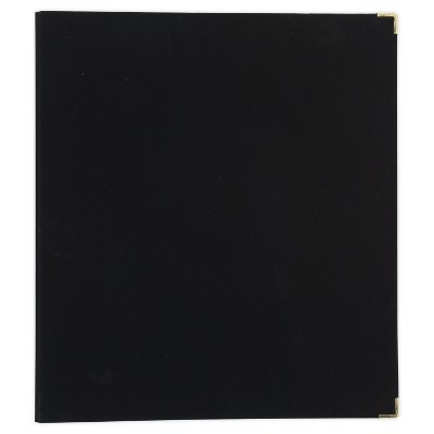 Sugar Paper Essentials 1" Ring Binder Black