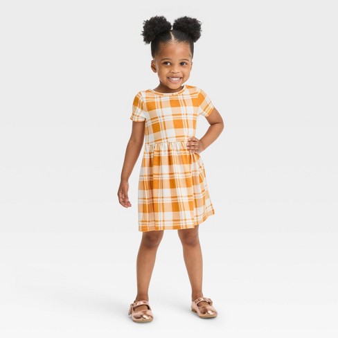 girls plaid dress