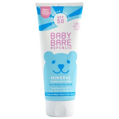 Bare Republic Sunscreen Baby Lotion - SPF 50 - 3.4 fl oz