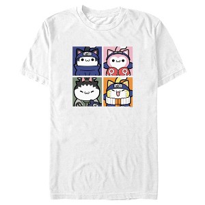 Men's Naruto Nyaruto Squad Portraits T-Shirt - 1 of 4
