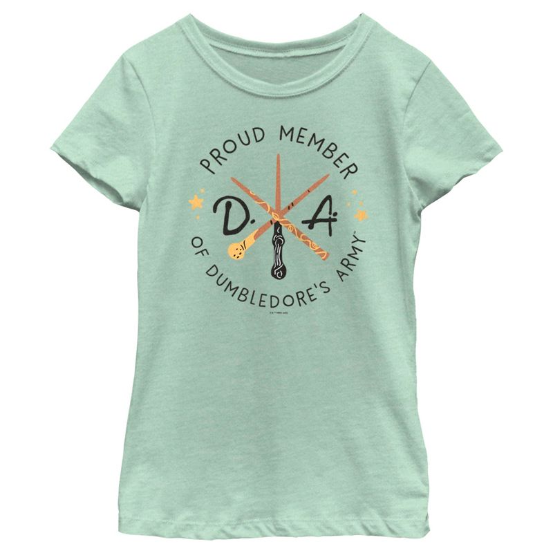 Girl's Harry Potter Proud Member of Dumbledore's Army T-Shirt, 1 of 5