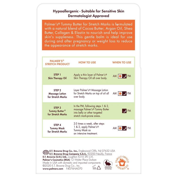 Palmers Cocoa Butter Formula Tummy Butter for Stretch Marks - 4.4oz, 3 of 6