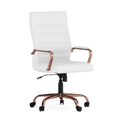 Alamont High Back Metal Swivel Office Chair