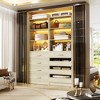 Besiost Closet Organizer System with Wood Drawers and Shelves - 2 of 4