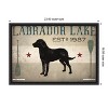 Amanti Art Labrador Lake by Ryan Fowler Canvas Wall Art Print Framed 23-in. x 16-in. - 4 of 4