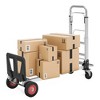 Cesicia 3 in 1 Convertible Hand Truck, Dolly with 5.9in Flat Free Rubber Wheels - 3 of 3