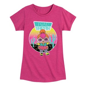 Girls' - LOL Surprise! - Road Trippin Fitted Short Sleeve Graphic T-Shirt - 1 of 4