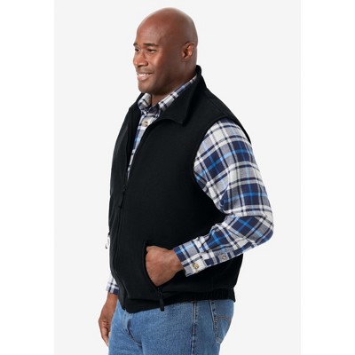 KingSize Explorer Plush Fleece Zip Vest
