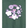 Women's - Polly Pocket - Polly Pocket Sticker Collage Lightweight French Terry Wide Neck Long Sleeve Shirt - 2 of 4