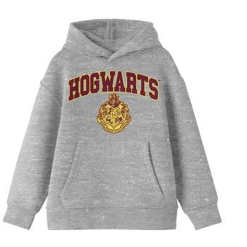 Harry Potter Hogwarts School Logo Youth Athletic Heather Sweatshirt