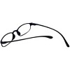 Calabria 718 Flexie Reading Glasses | Unisex Readers | Lightweight & Flexible | Patented Design | Ebony Black +1.50 - 4 of 4