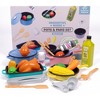 NurtureNature Cooking Set 27pc - Toy Food, Pots, Utensils, Pretend Play, Kids 3+ - 2 of 4