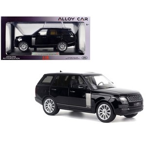 1/64 LAND ROVER レンジローバー 合金ミニカー ブラック Land Rover Ranger Rover 50th Anniversary Black Metallic with