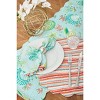 C&F Home 14" x 51" Laguna Breeze Cotton Quilted Reversible Table Runner 14x51 - 3 of 3
