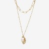 Bearfruit Jewelry Donna Layered Necklace with Culture Pearl Pendant - 3 of 4