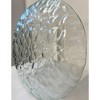 Essential Decor & Beyond 13.5" Round Glass Transparent Plate (Set of 12) - 3 of 3