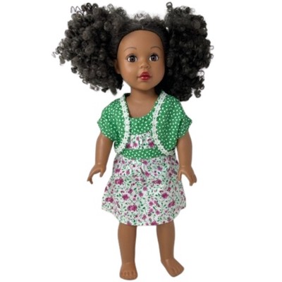 Doll Clothes Superstore Sundress With Jacket Fits 18 Inch Girl And 15-16 Inch Cabbage Patch Kid Dolls